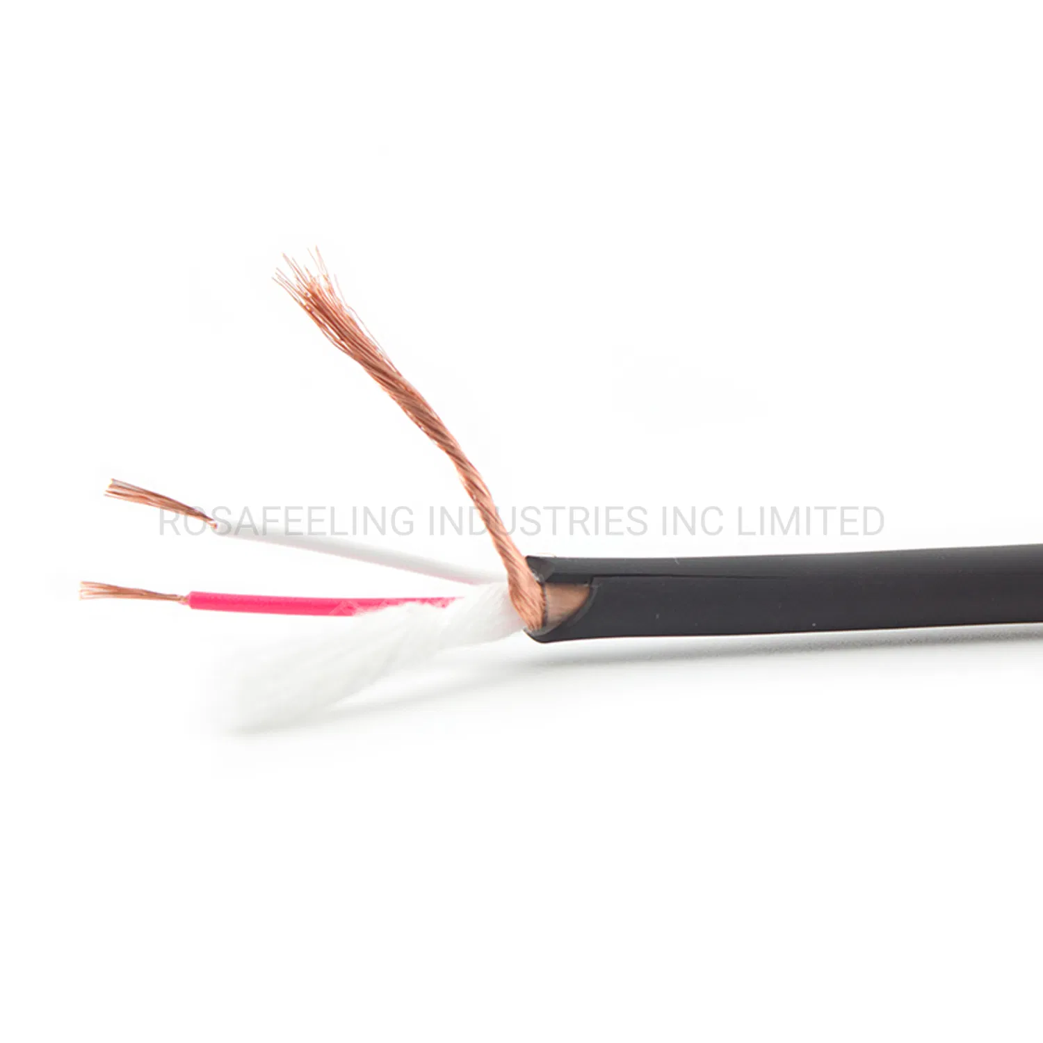 Electric 2 Core PVC Copper Microphone Flexible Cable Wire with XLR to 6.35mm Mono Plug (FMC10)