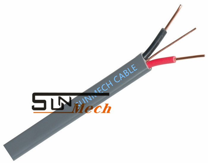 Electric Wire Flexible Cable 0.75mm 1.0mm 1.5mm 2.5mm 4.0mm 6.0mm Electrical Cabl Twin Flat Wire Flexible Wire Single Insulated Wire Bare Copper Wire Flat Wire