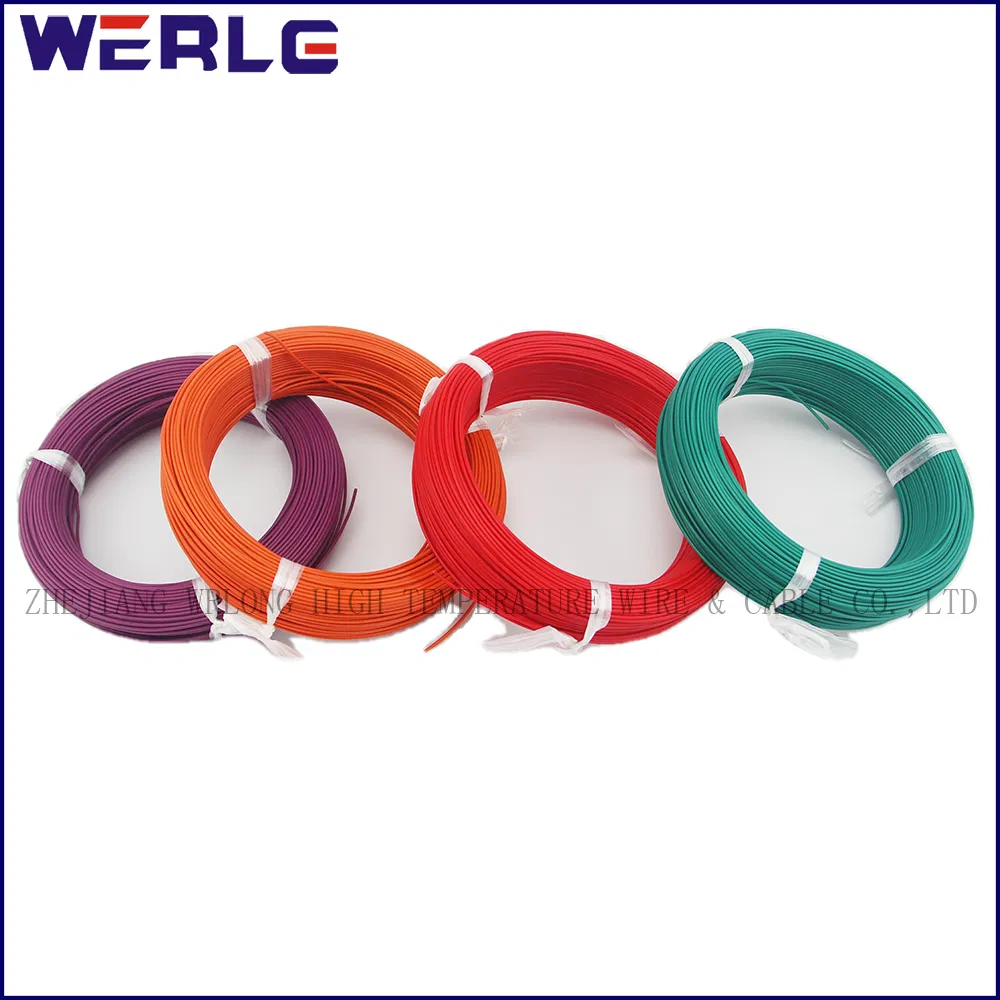 Electrical Wire High Temperature Flexible Silicone Insulated Wire with Product Certification 200c