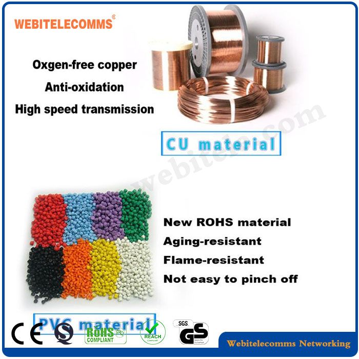 F/UTP Shielded Network Cable Cat 6A Twisted Pair Installation Cable