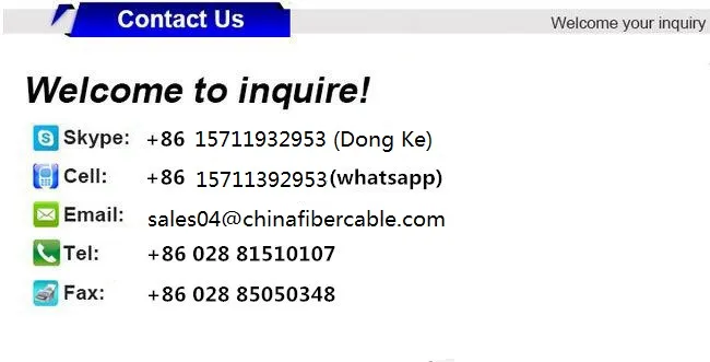 Factory 2c-144c Air Blown Outdoor Micro Cable PE Sheath, Stranded Loose Tube, G. 652D Fiber Cable