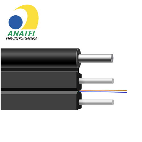 Factory Price for Drop Cable 1fo G657A2 Fibra Optica Cable Anatel Certificate