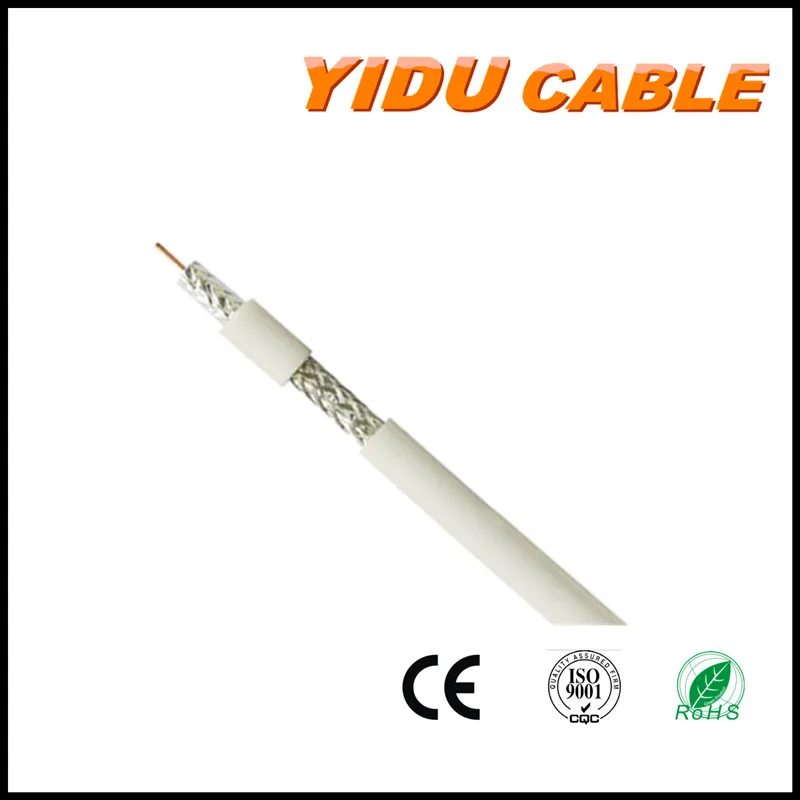 Factory Price TV Antenna Connector Cable 75ohm RG6 F Connector Coax Coaxial Cable