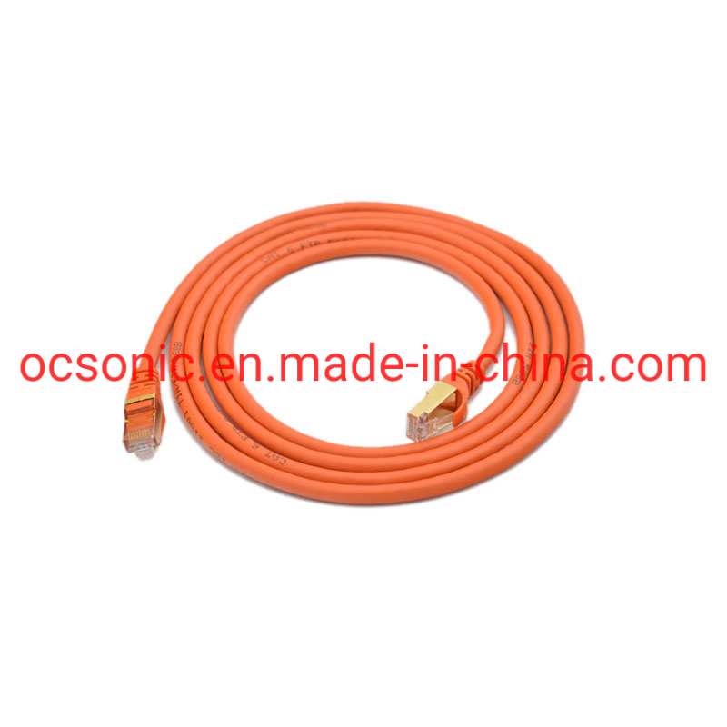 Factory Superior Quality 1m CAT6A CAT6 Network Patch Cord FTP STP Shield Patch Cord LAN Cable Best Price Sale