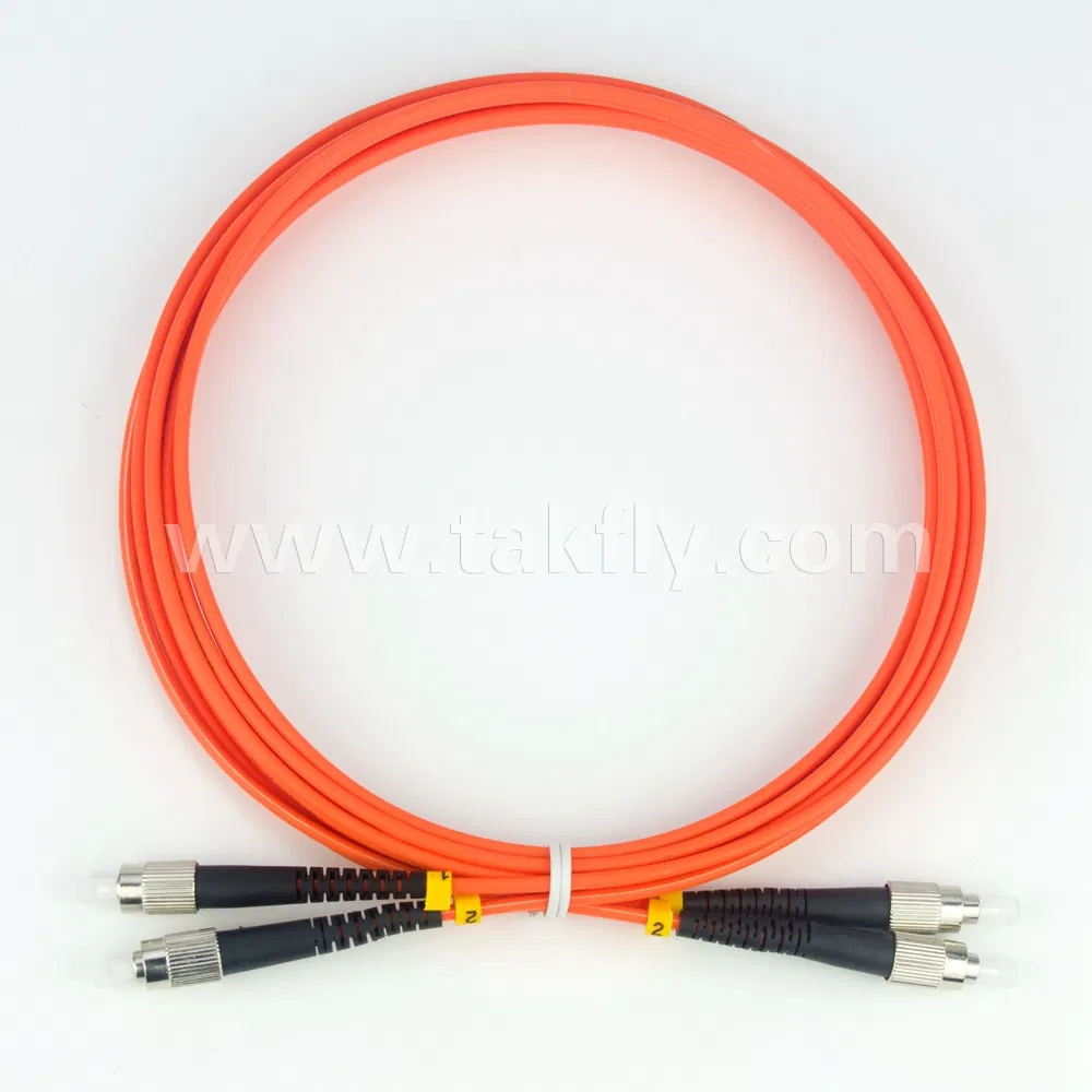 FC to FC Multimode 50/125 Duplex Fiber Optical Patch Cord