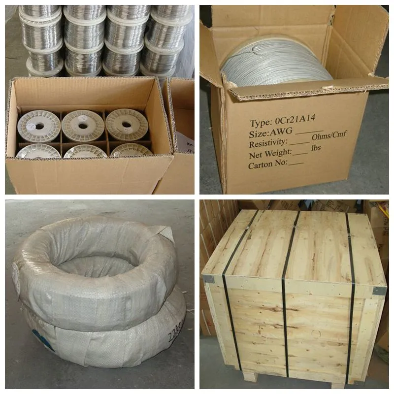 Fecral High Resistances Electric Heating Alloy Wire