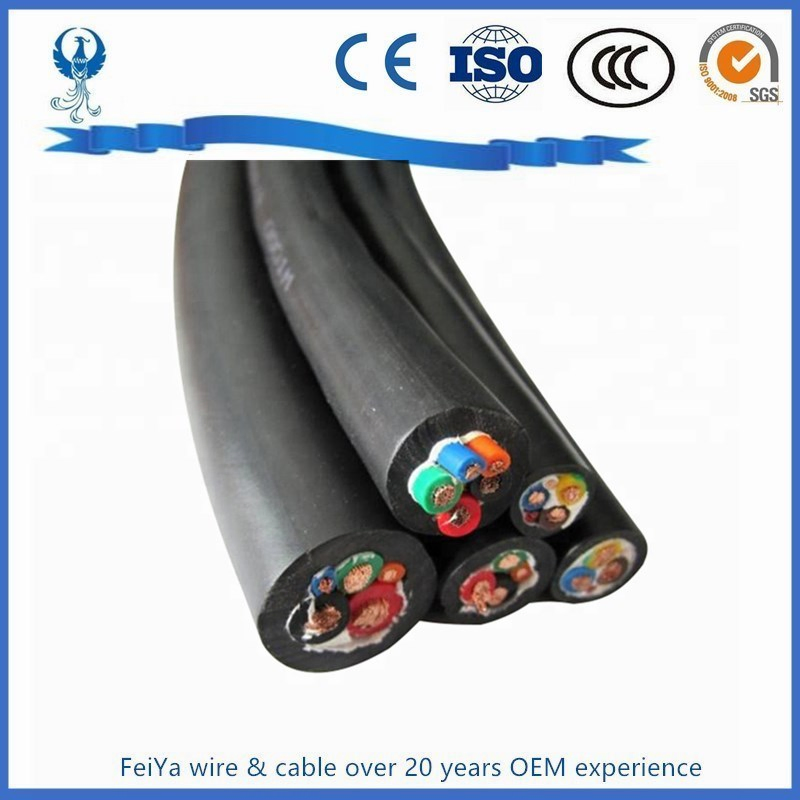 Flexible 35mm 50mm 70mm2 120mm Rubber Jacket Welding Cable