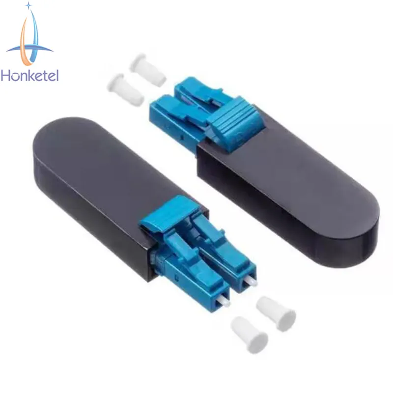 FTTH Duplex LC Upc Fiber Optic Loopback Adapter Om3 mm Loopback Device