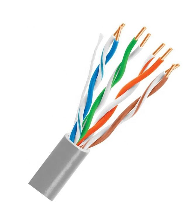 Good Quality 100MHz Networking 305 M Full Copper UTP FTP SFTP Cat5e LAN Cable