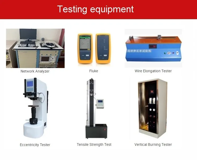 Hangzhou Supplier LAN Cable Factory Cat6e Futp CAT6 High Speed PVC