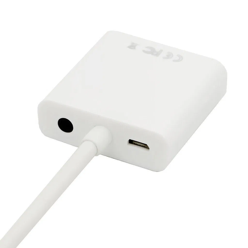 HDMI to VGA Converte with Audio and Power Supply, HDMI to VGA