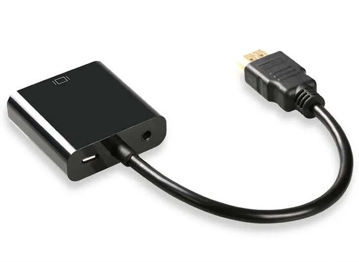 HDMI to VGA Converte with Audio and Power Supply, HDMI to VGA