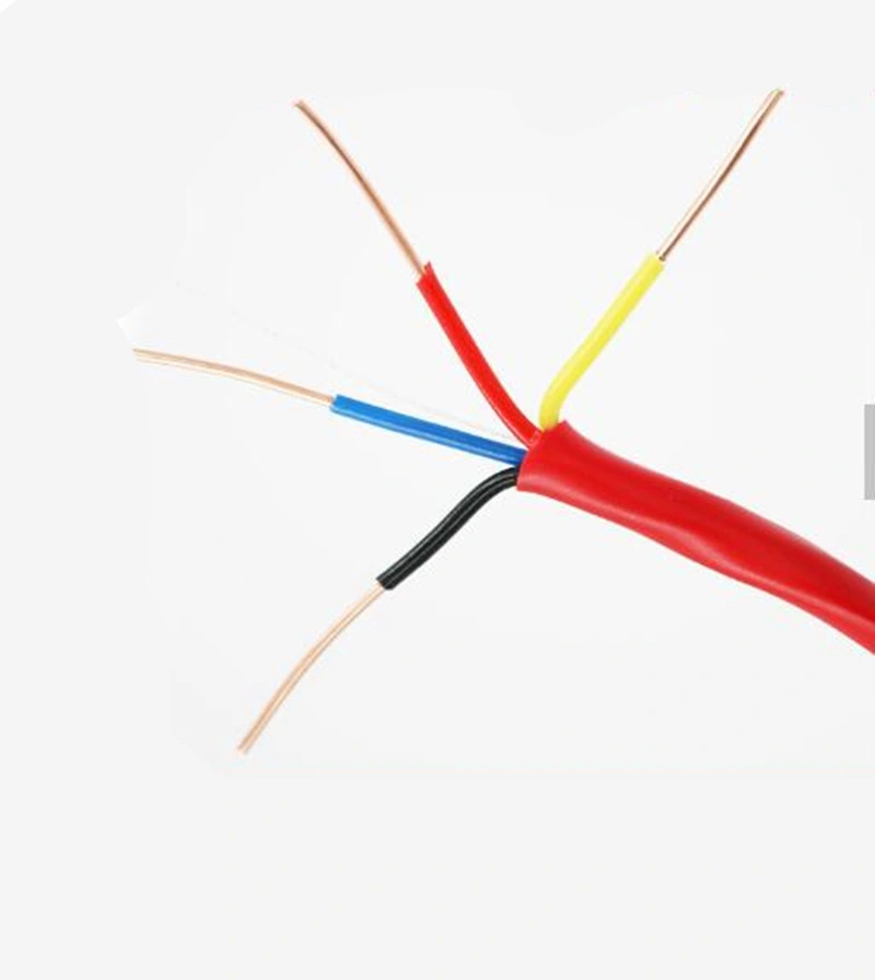 High Quality CCA Shield 4, 6X0.22, 8 Core 100m White Fire Alarm Cable