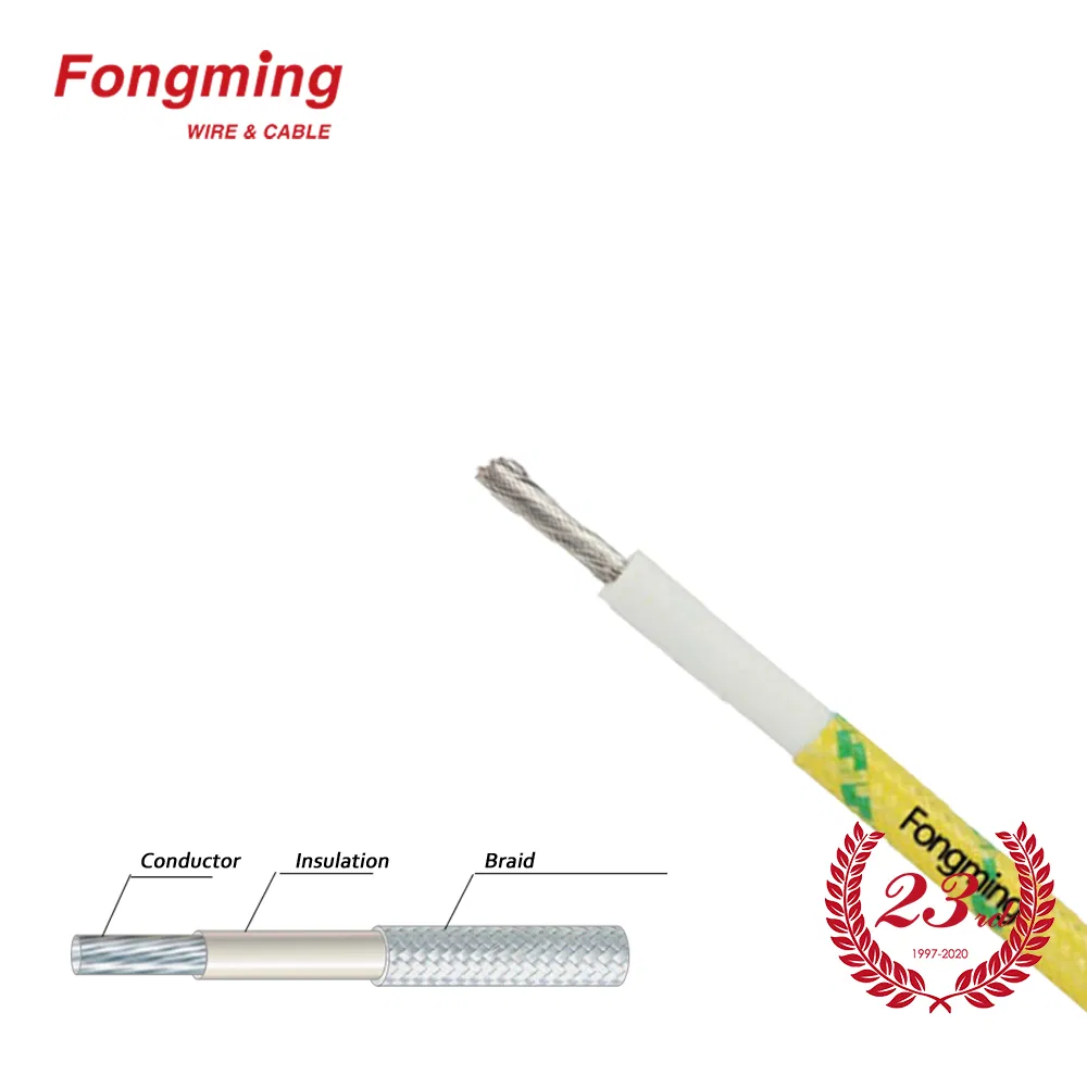 High Temperature Oven Lamp Braiding Wire UL 3074 20AWG