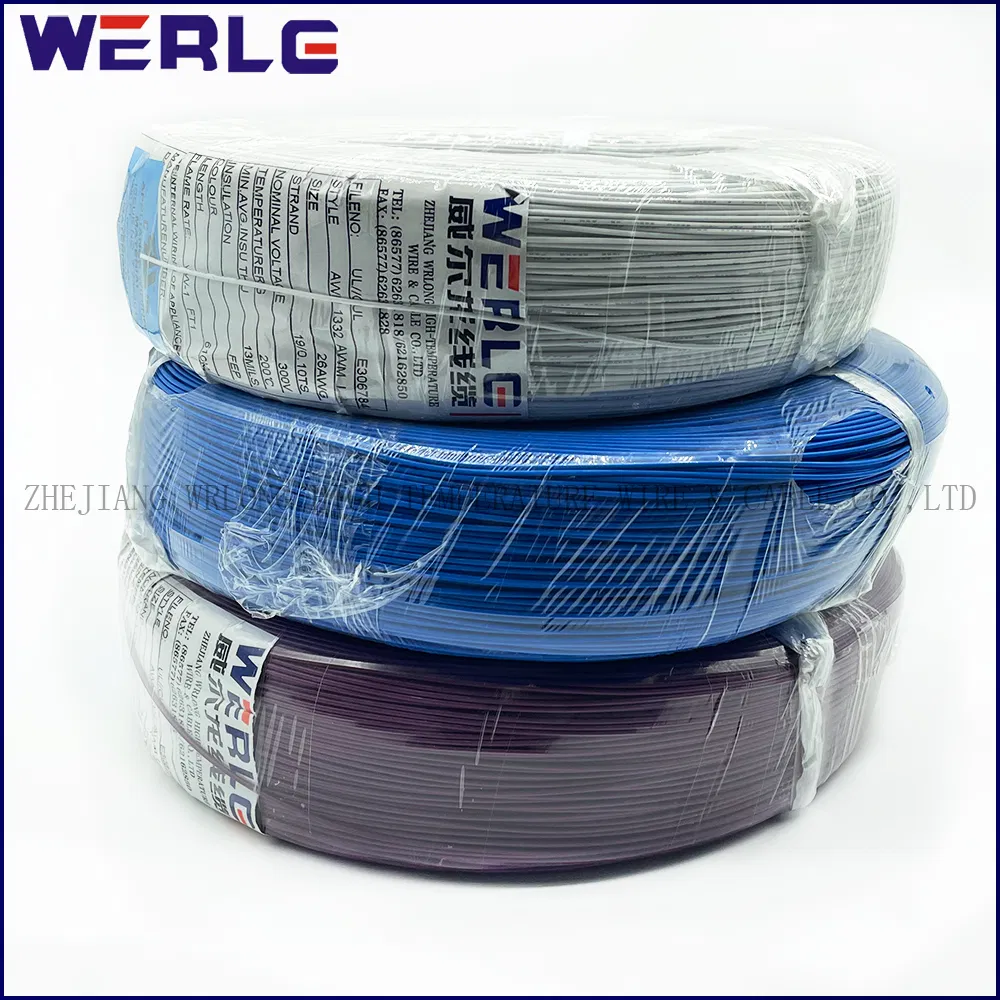 High Temperature Stranded Wire UL 1007 with Product Certification