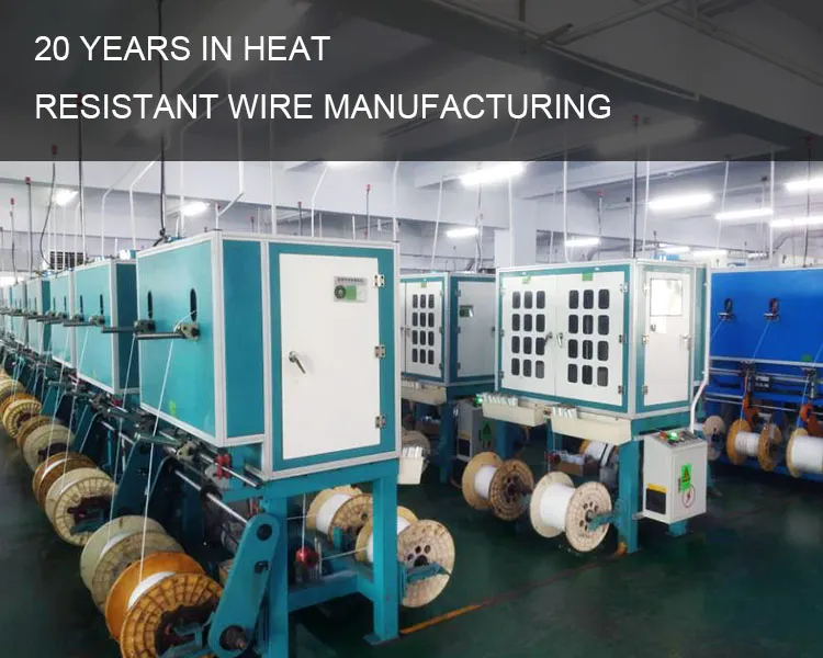 High Voltagge 20AWG 32/0.14 Silicone Rubber Wire 20kv/30kv UL3239 200c Heater Motor Green