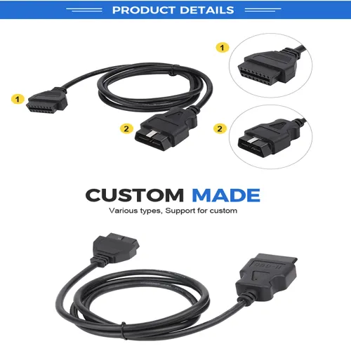 Honda OBD2 OBD2 Splitter 16-Pin Male Lead to Molex 6p with OBD2 Diagnostic Scanner Fault Code Reader