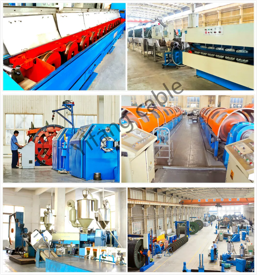 IEC 60332 Standard RV-K Power Cable Copper Conductor XLPE Insulation
