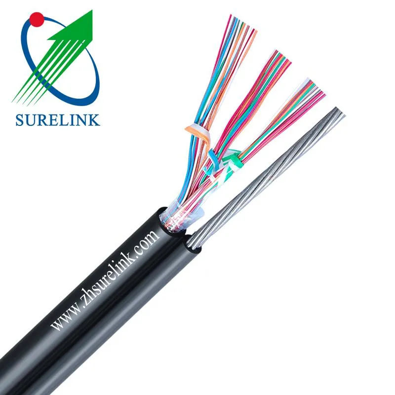 Indoor or Outdoor ADSL Twisted Pairs 0.50mm Bare Copper Telephone Cable