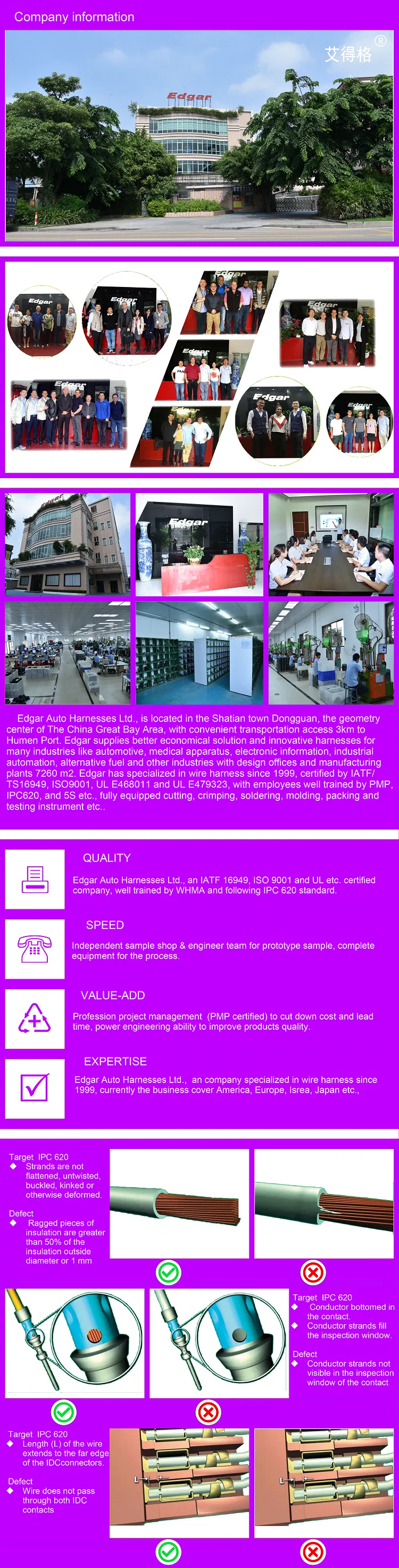 JST JWPF Waterproof Connector to thermo sensor Cable with PCB potting solution cable assembly