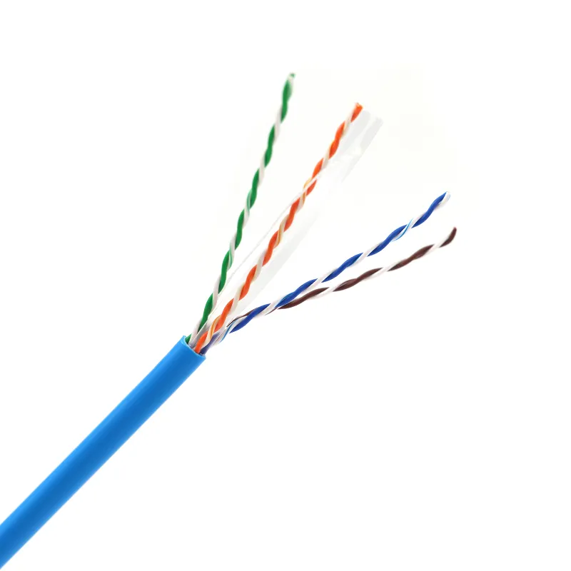 Manufacturer 305m CAT6 UTP Network Cable Price Low Indoor /Outdoor Fluk E Pass 4pr 23 AWG Rollo De Cable UTP FTP SFTP CAT6 CAT6A Cable