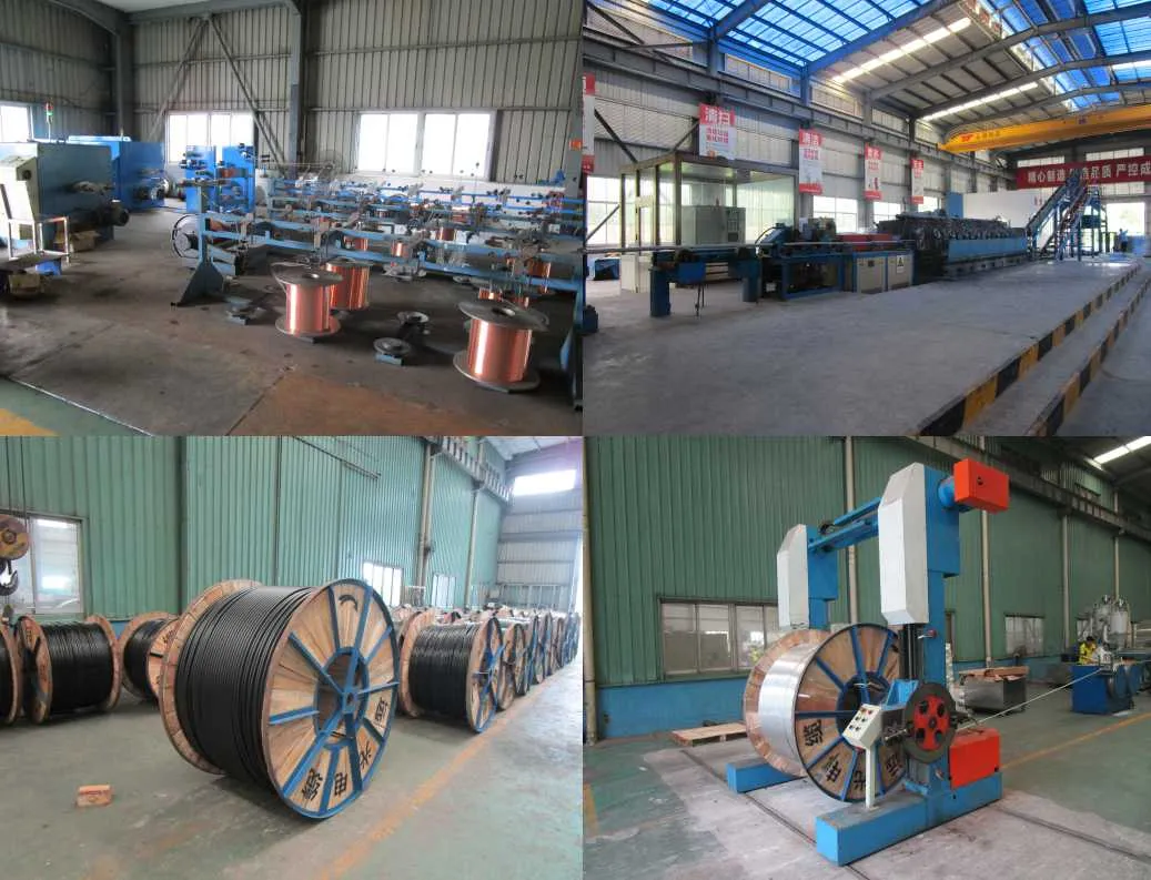Medium Voltage Copper XLPE Insulation PE/PVC Sheathed Power Cable 3.6/6kv
