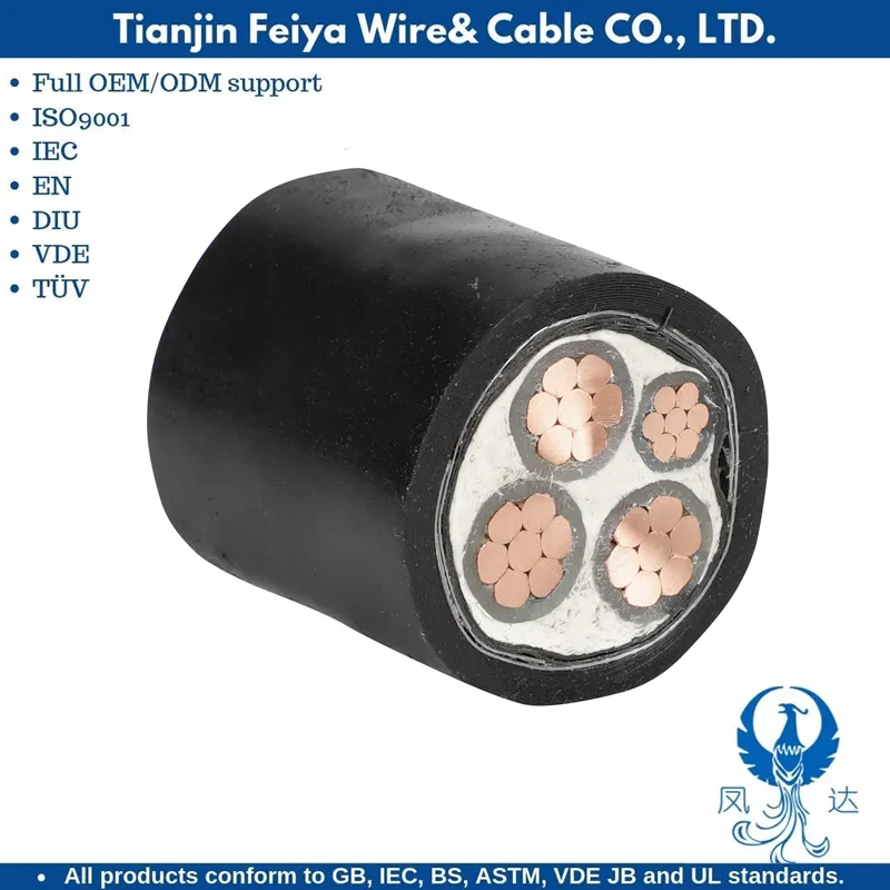 Medium Voltage Industrial 35kv Xlp Epr Urd Mv-90 & Mv-105 Power Cable UL Type 1072 Icea 94 649 Electric Aluminum Conductor Underground Distribution Wire