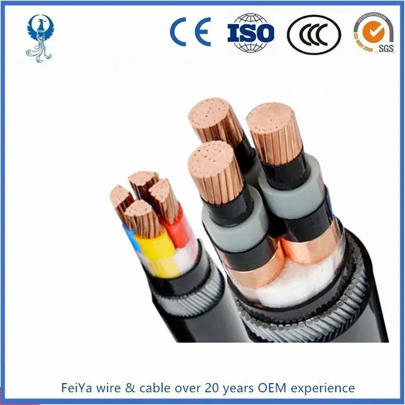 Mv-105, Power Cable, 5 Kv, 3/C, Cu/Epr/Cts/CPE (ICEA S-93-639/NEMA WC71/UL 1072 ) Cu Conductor PVC Insulation Aluminum Tape PVC Power Cable