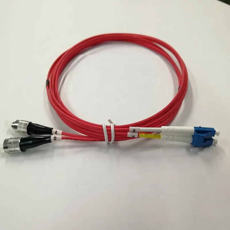 Necero FC to LC Duplex OS2 G657A1 G657A2 G657A3 PVC LSZH 2m 5m 10m 15m 25m Fiber Patch Cord Cable
