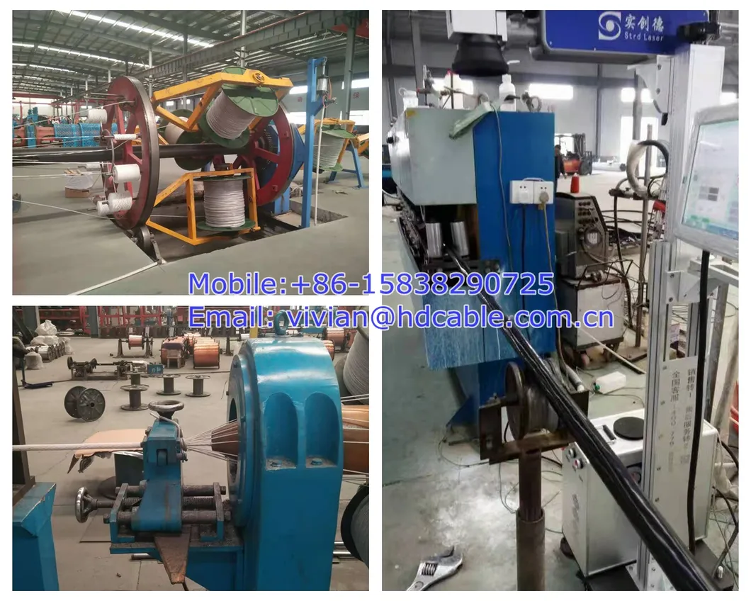 Nyy E-Yy Eyy-J/O PVC Insulation and Sheath Underground Cable