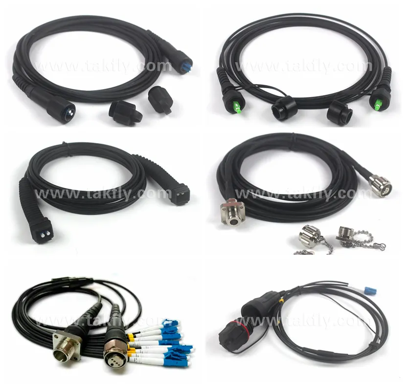 Odva to LC Outdoor IP67 Waterproof Fiber Optic Patch Cable