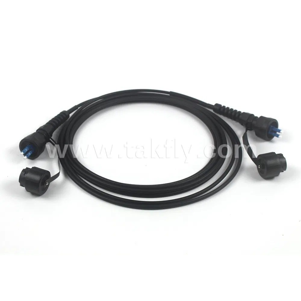 Odva to LC Outdoor IP67 Waterproof Fiber Optic Patch Cable