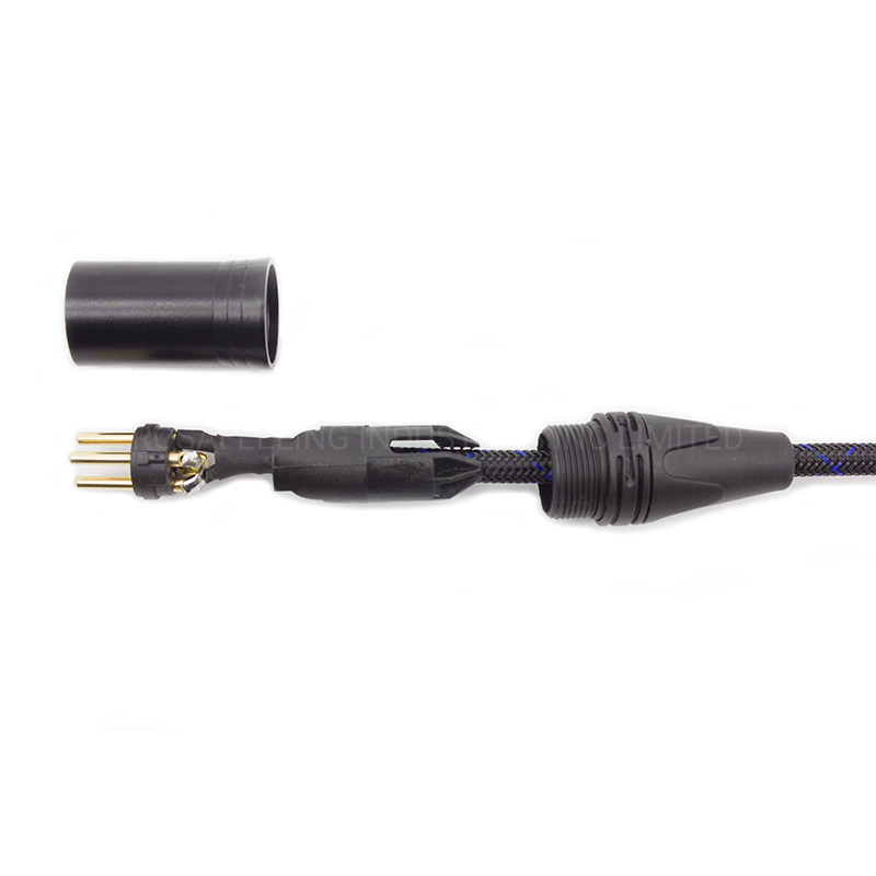 OEM AV Interconnect Cable with 2 XLR Female to 3.5 Stereo Plug (FYC07)