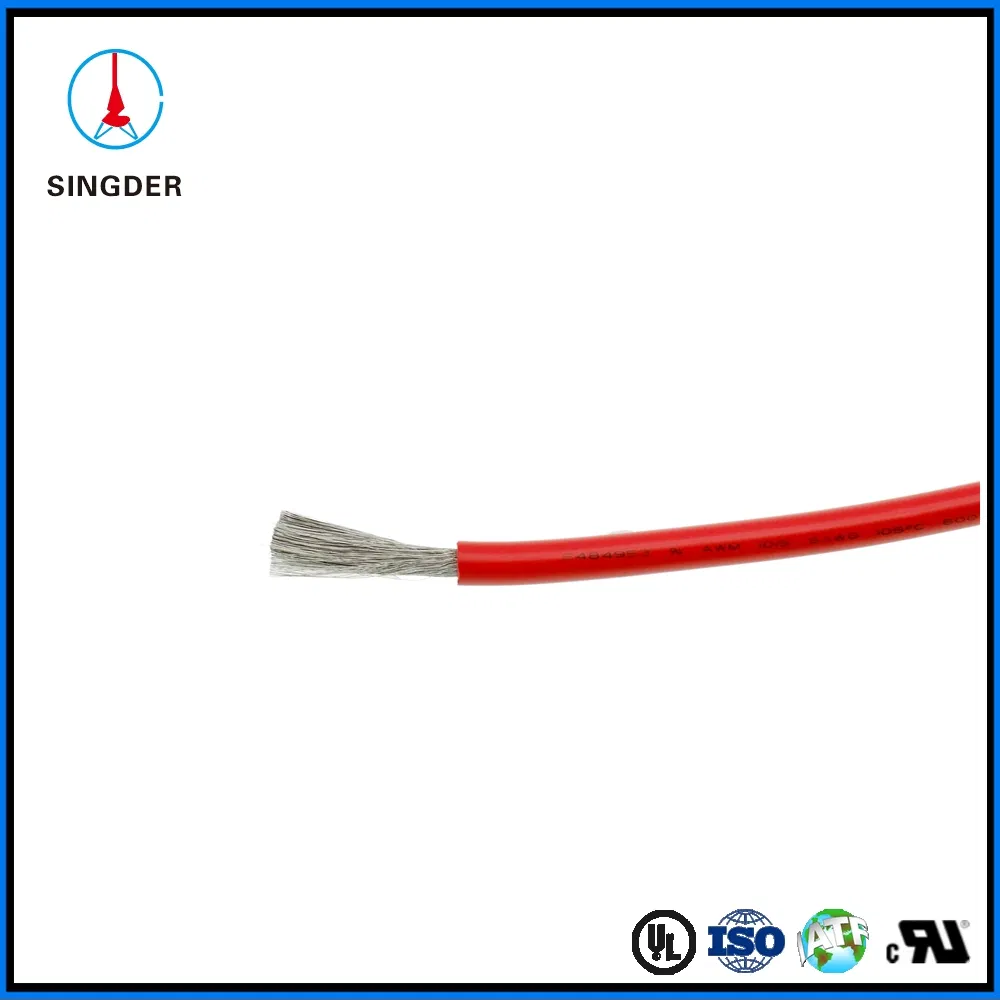 Portable Cord Fixture Wire Solid or Stranded Wire Eco-Friendly Cables and Wires for Equipment UL1015/1007/ 1061 /1185