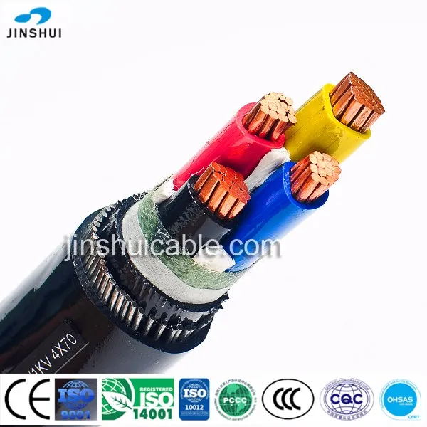 PVC Insulated Copper/Aluminum Electric Power Cable