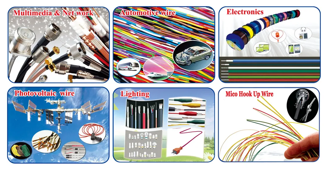PVC Insulated UL Approved 24AWG UL1095 Copper Conductor Insulated Cable Hook-up Electronic Wire Electrical Copper Wire Cable