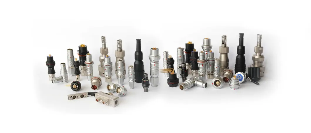 Qm B Series Twg Circular Self-Latching Fixed Push-Pull Connector