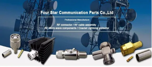 RF Coaxial 1/2′ ′ Superflexible Jumper Cable Assembly with 7/16 DIN Male Connectors on Both Ends