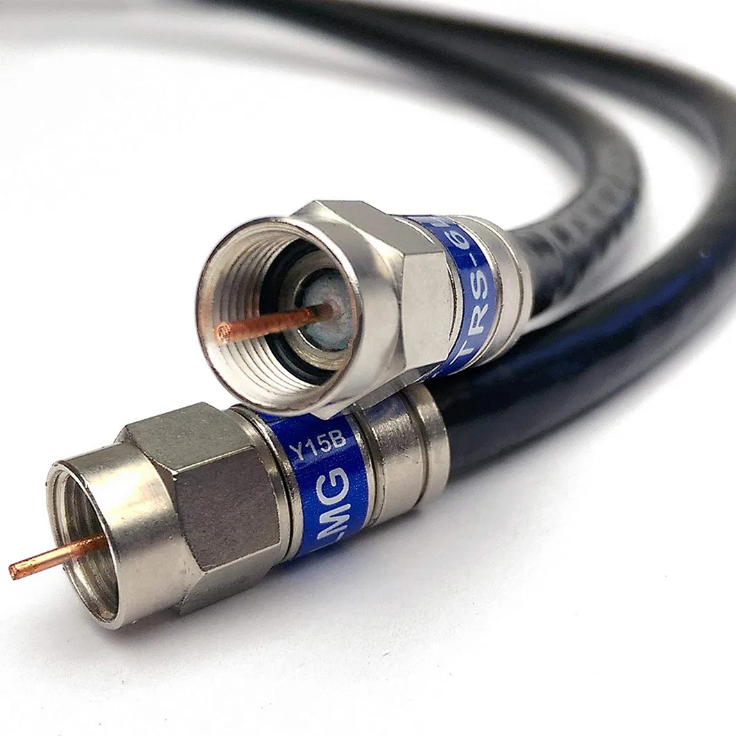 RG6 Bc CCS Center Conductor Electric Copper Wire CCTV CATV Coaxial Cables