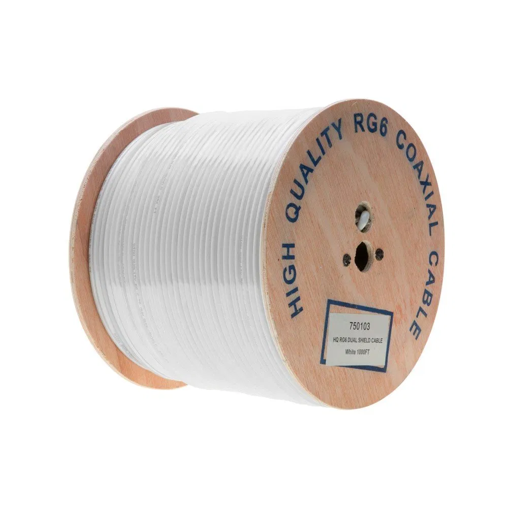 RG6 Bc CCS Center Conductor Electric Copper Wire CCTV CATV Coaxial Cables