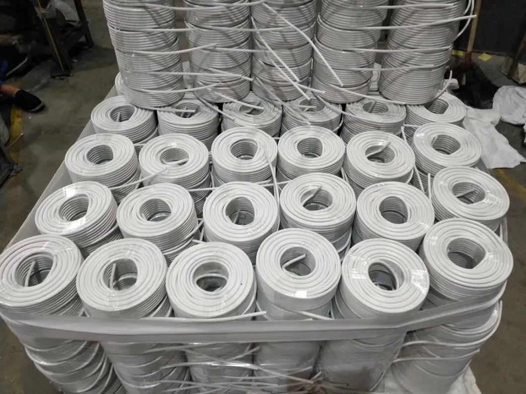 RG6 Bc CCS Center Conductor Electric Copper Wire CCTV CATV Coaxial Cables