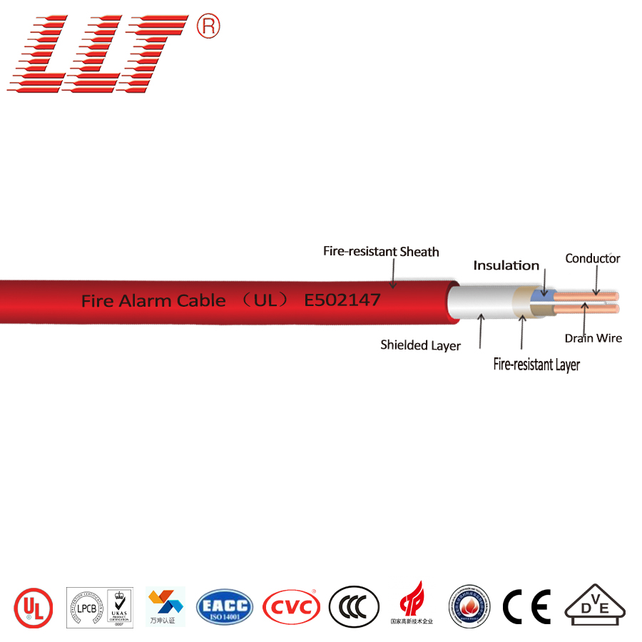 Screened Fr PVC Outer Sheath Fire Alarm Cable with Circuit Protection Conductor