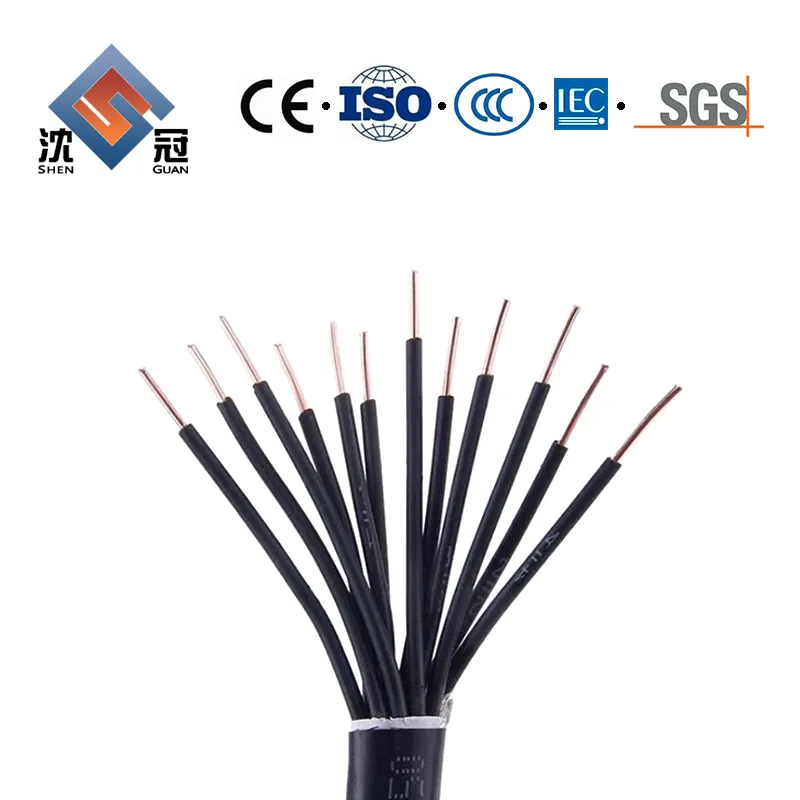 Shenguan RoHS PVC 2 Core Shielded Wire Speaker Flexible Signal Cable with Audio Connector Speakon EPDM Insulation Cm Sheath Trailing Coaxial Cable Mineral