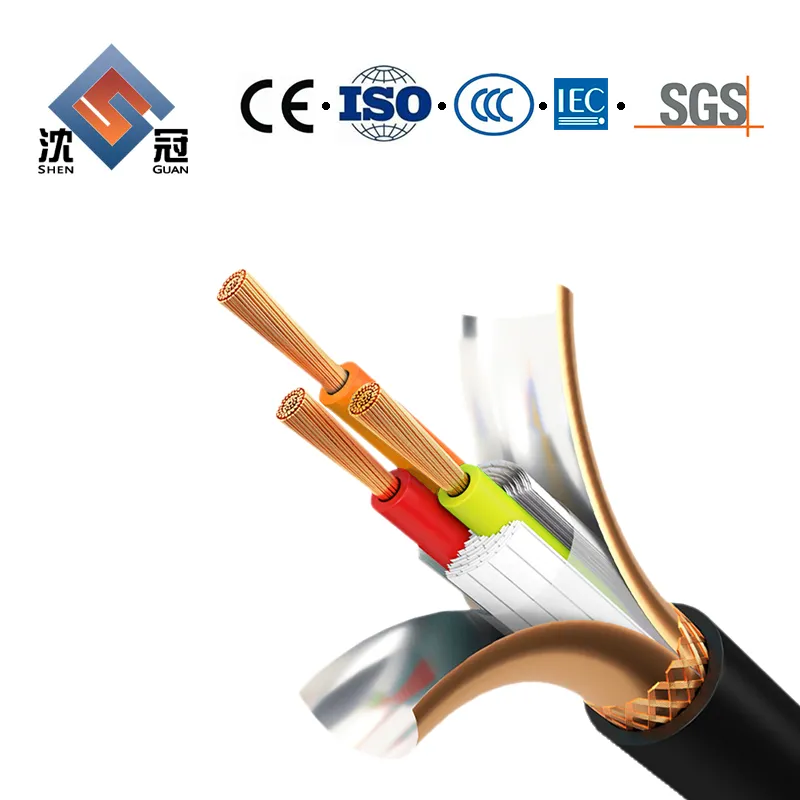 Shenguanfactory Direct Supply Type K/ Type T/ Type J Thermocouple Wire/Cable Electric Cable