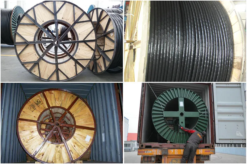 Single Core Copper Conductor PVC Insulated Power Cable 1X240 XLPE Cable 500mcm