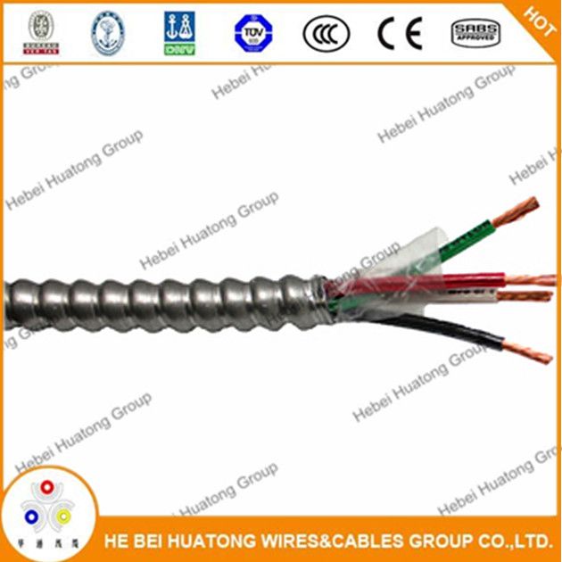 Steel Armored AC Cable, Bx Cable, 600V 12/2AWG