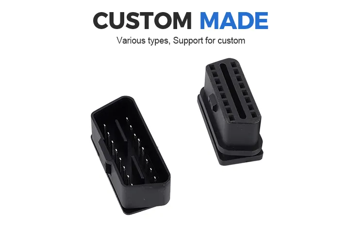 The Source Manufacturer Directly Sells High-Quality OBD90 Degree Bend Gold-Plated Male