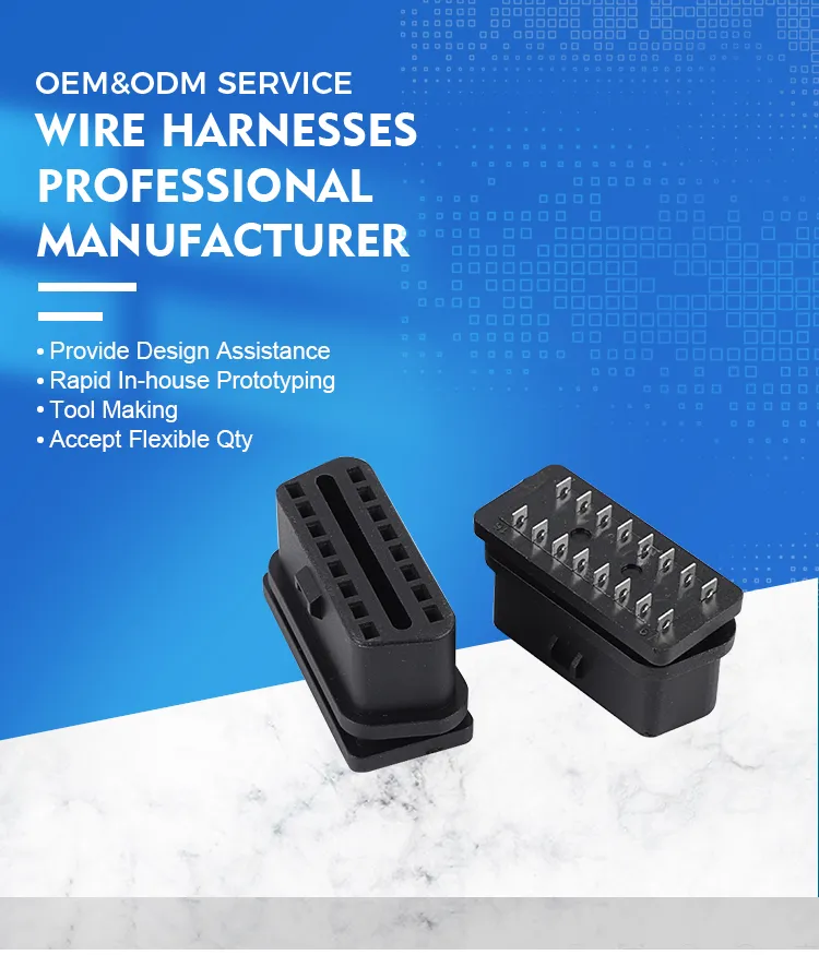 The Source Manufacturer Directly Sells High-Quality OBD90 Degree Bend Gold-Plated Male