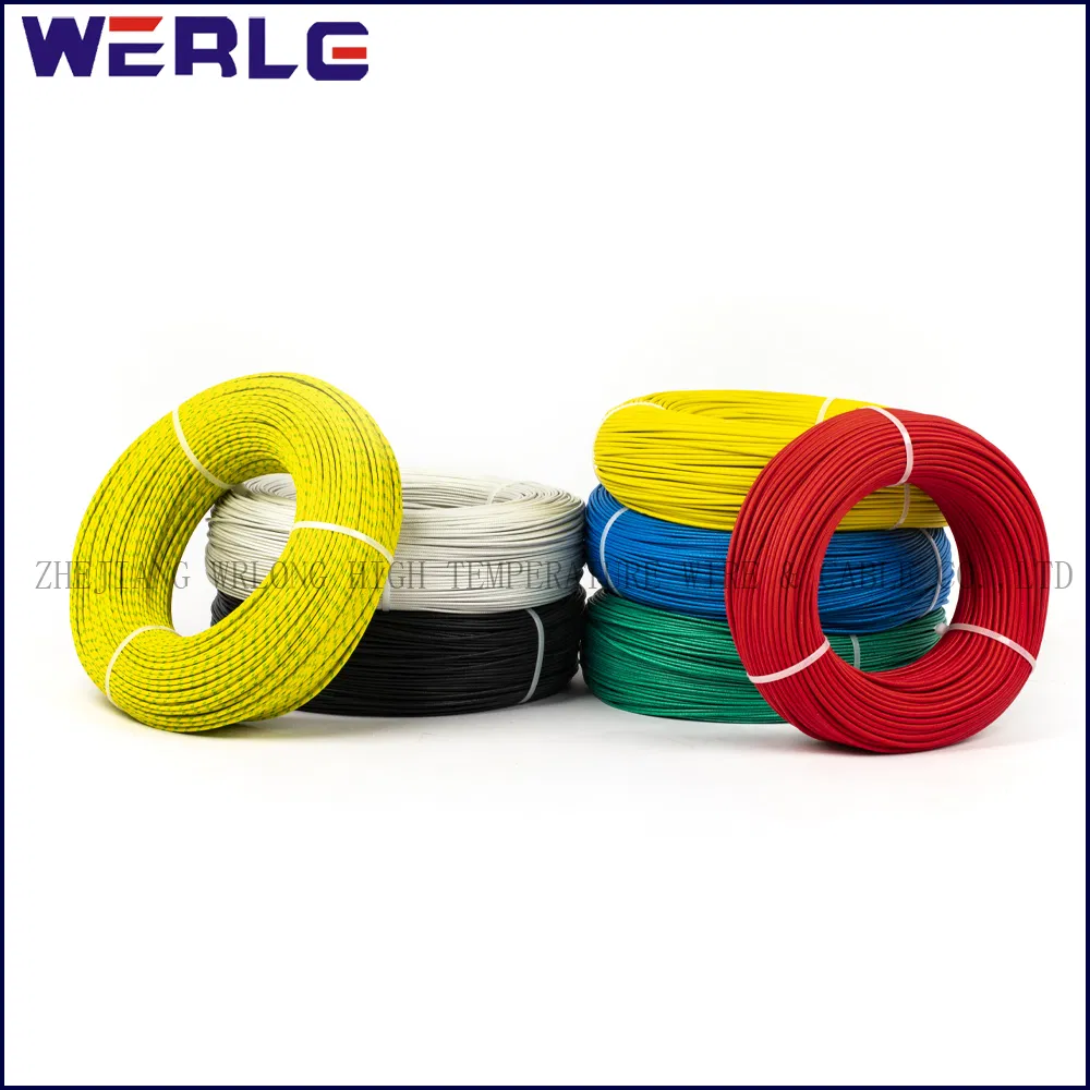 UL 1007 10 AWG Certificated Fiber Optic PVC Insulated Copper Conductor Electronic Electrical Power Coaxial Electric Cable