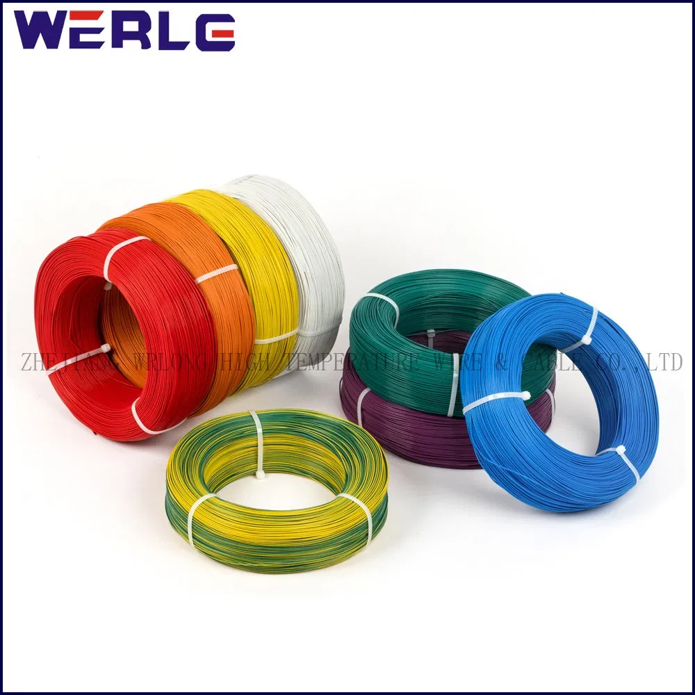 UL 1007 30 AWG Red Power Cord PVC Copper Conductor Electrical Power Coaxial Electric Cable